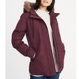 Old Navy Hooded Utility Parka Small NWT